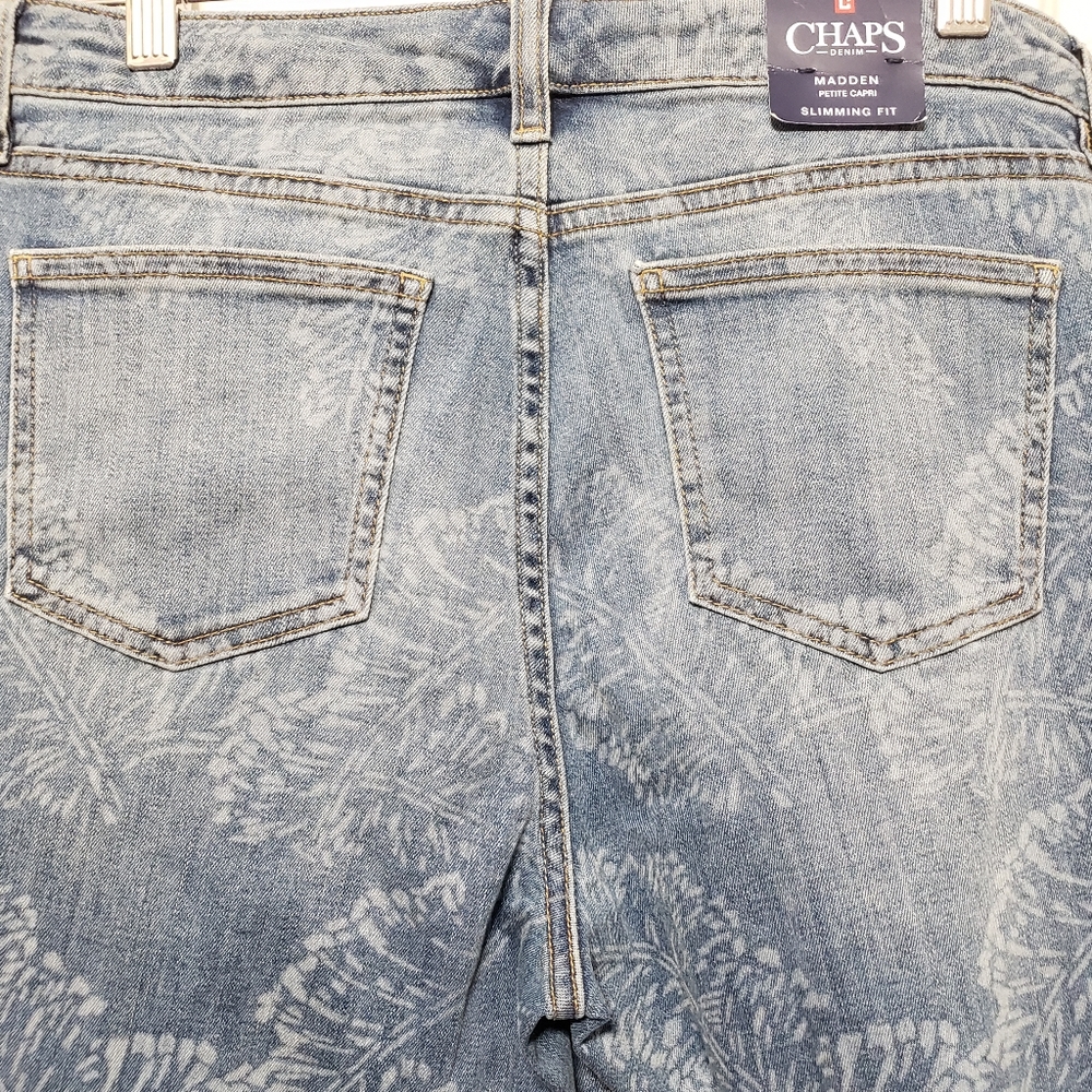 Chaps Sz 10P NWT Madden Capri - Picture 11 of 15